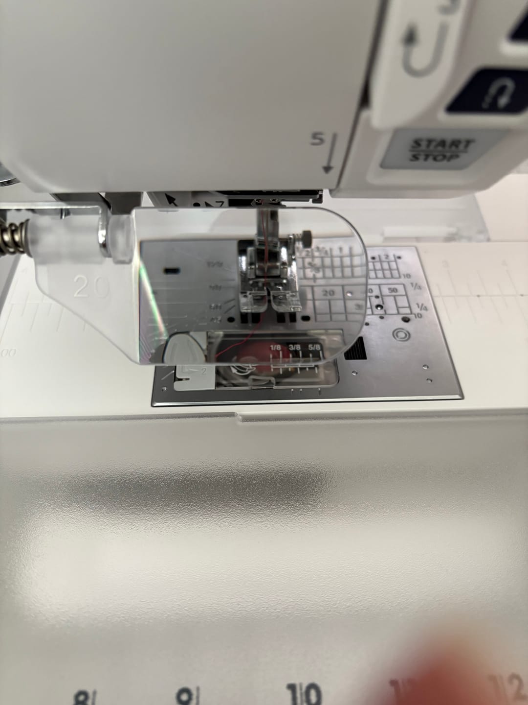 Customer photo review of Acufeed Foot w/ Holder (Single), Janome #202127006