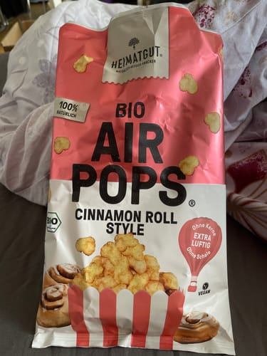 Customer photo review of Bio AirPops Cinnamon Roll Style