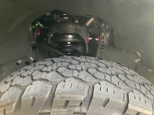 Customer photo review of For 2004-2020 F150 2" to 4" Upper Control Arms Ford Suspension Kit