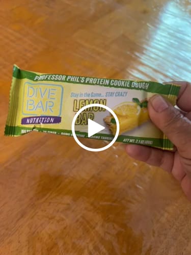 Customer video review of Lemon Bar - 6 Bars