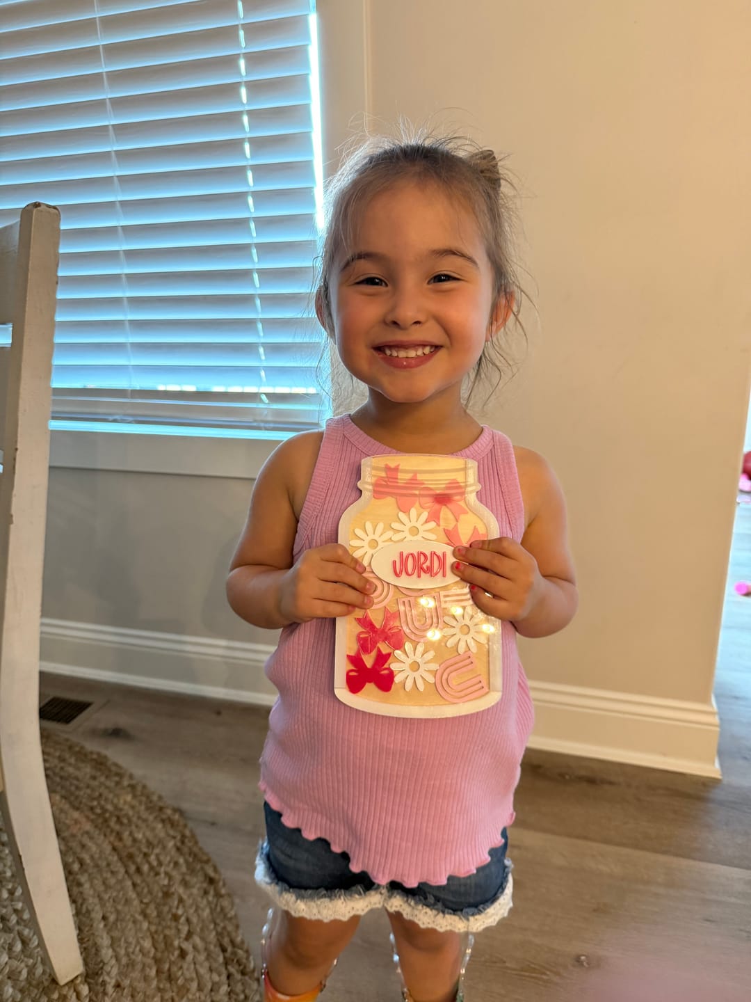 Customer photo review of Kids Reward Jar - Boho