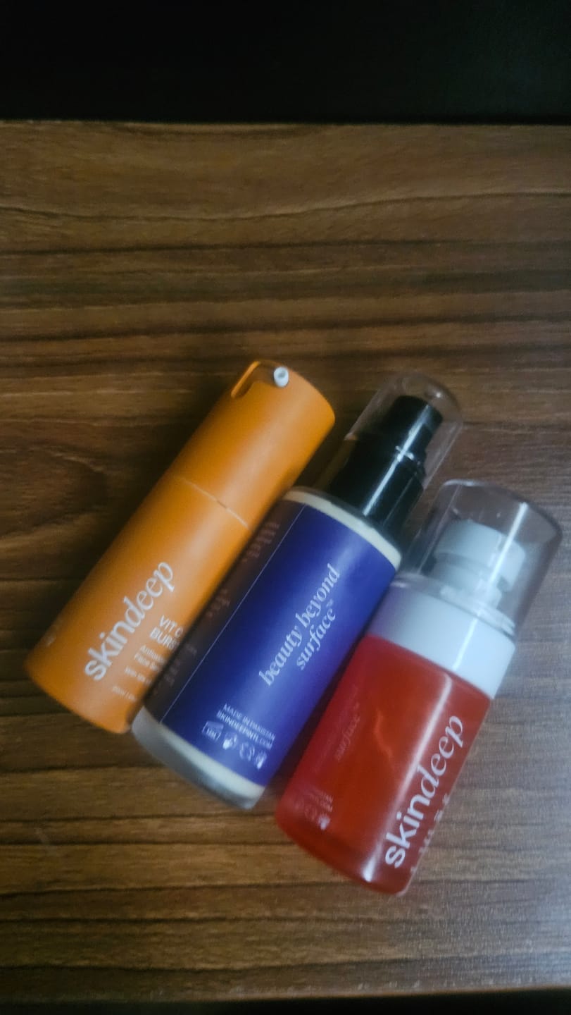 Customer photo review of Vit C BURST - Antioxidant Face Serum