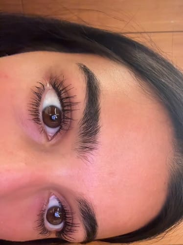 Customer photo review of Peptide Tubing Mascara