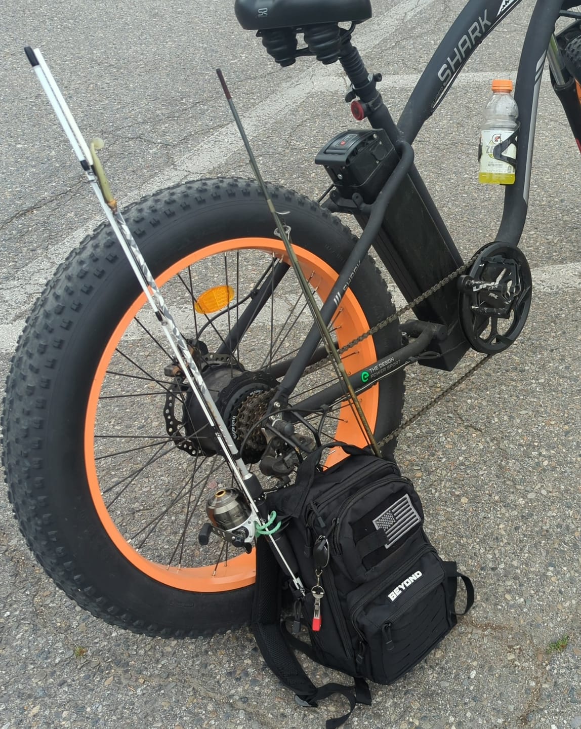 Customer photo review of Beyond Fishing Tackle Bag - The Voyager