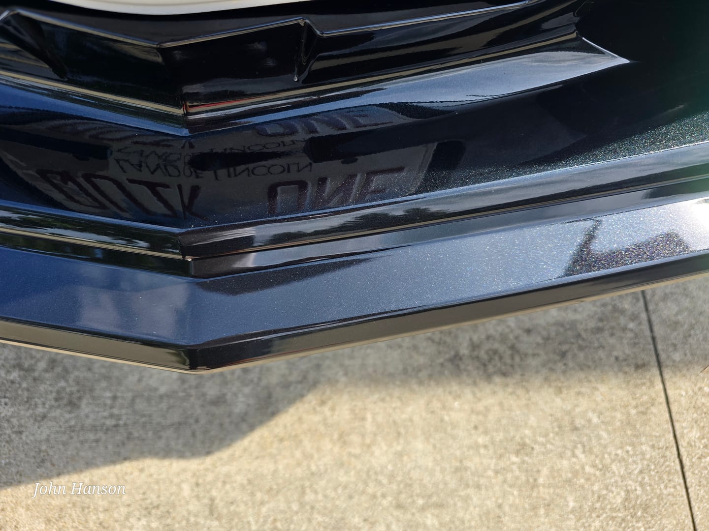 Customer photo review of Chevrolet Corvette C8 Z51 Package Front Splitter