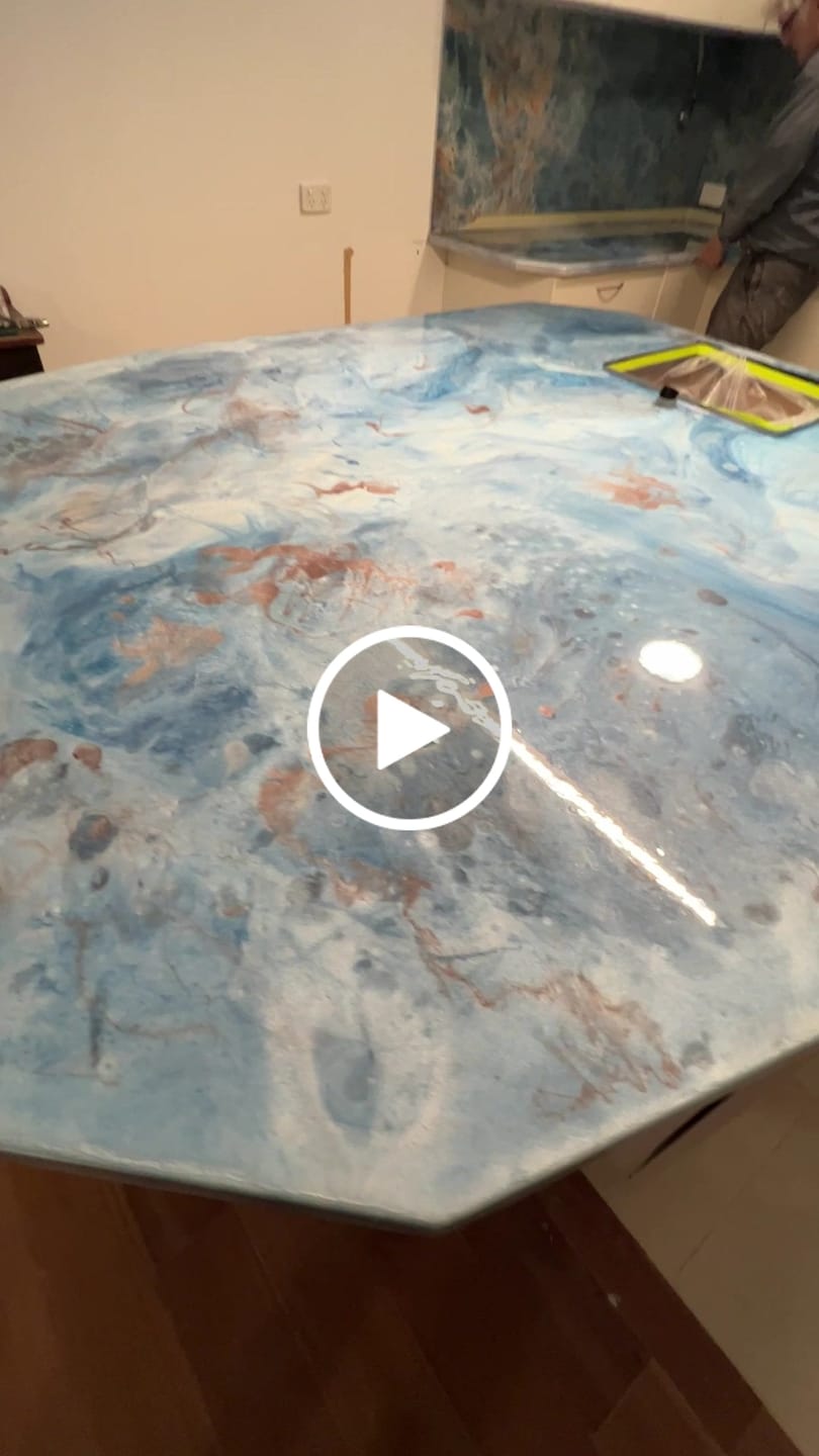 Customer video review of U-Coat Epoxy Countertop Kit