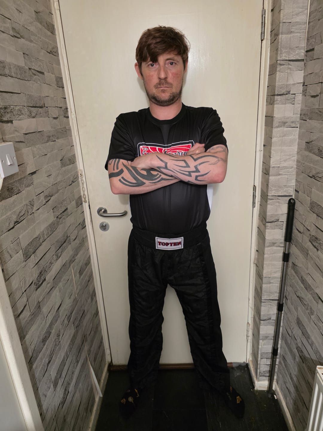 Customer photo review of Top Ten Kickboxing pants “Mesh”