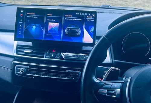 Customer photo review of 12.3'' Ultra-thin BMW 2er F45 F46 2013-2018 Android 13 GPS CarPlay/Android Auto