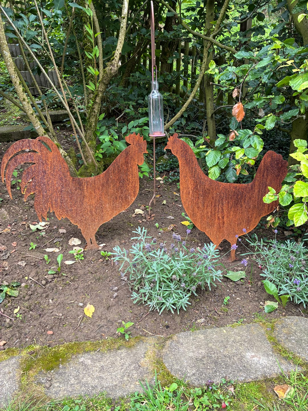 Customer photo review of Gartenstecker Henne