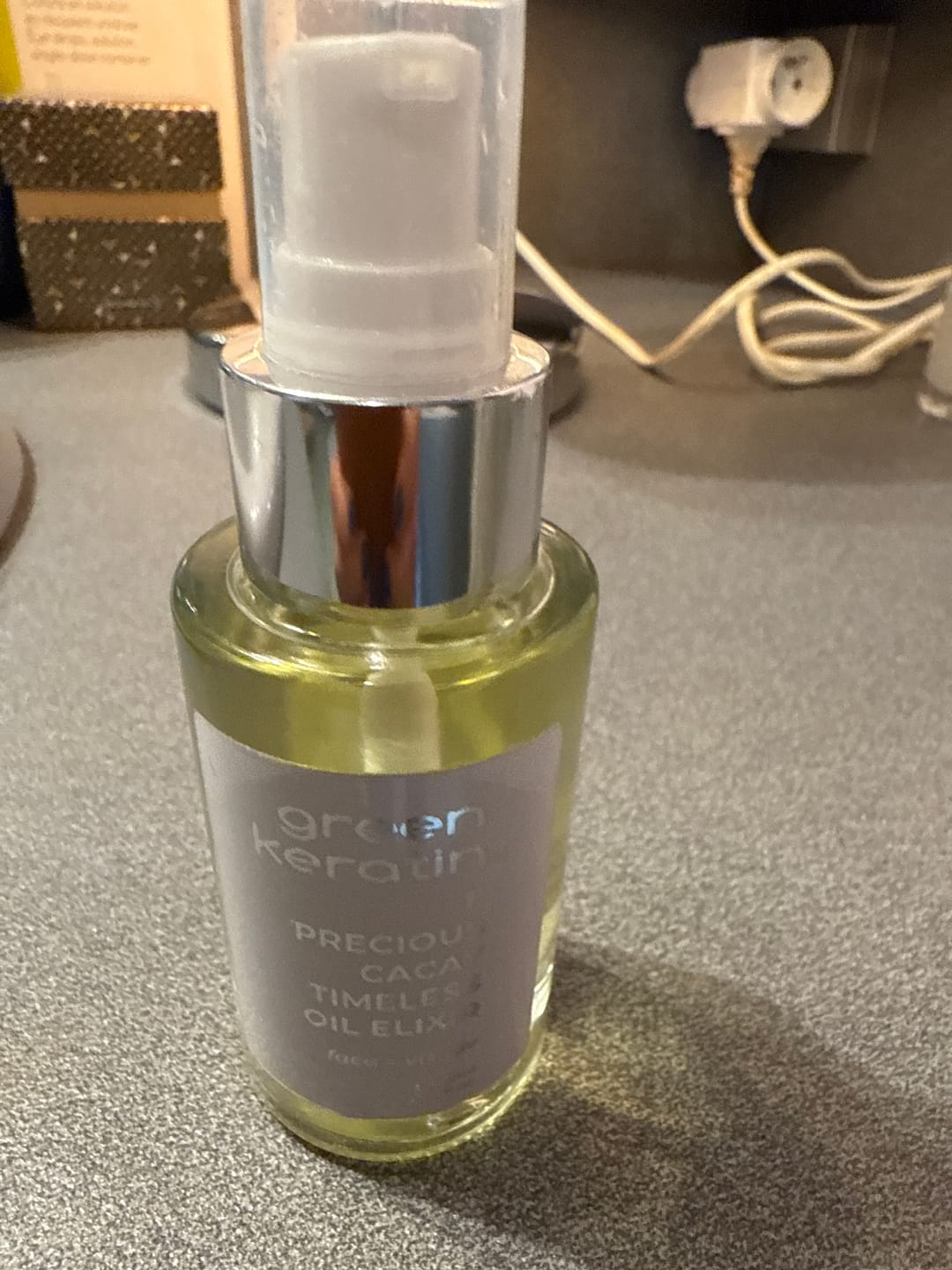Customer photo review of Precious Cacay Timeless Elixir Nourrissant pour le Visage