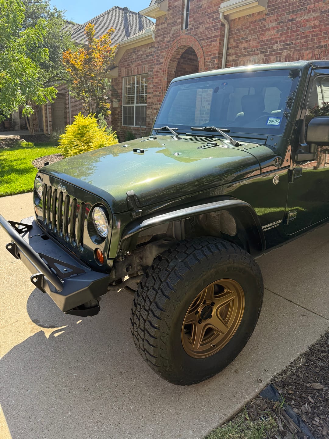 Customer photo review of CMM Offroad Jeep Hood Kit