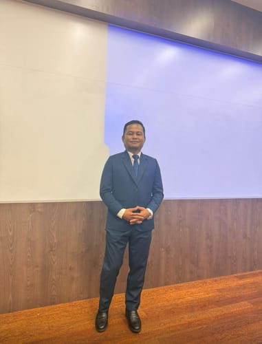 Customer photo review of Wayne Penny Loafer - Black Croco Leather (Crepe Sole)