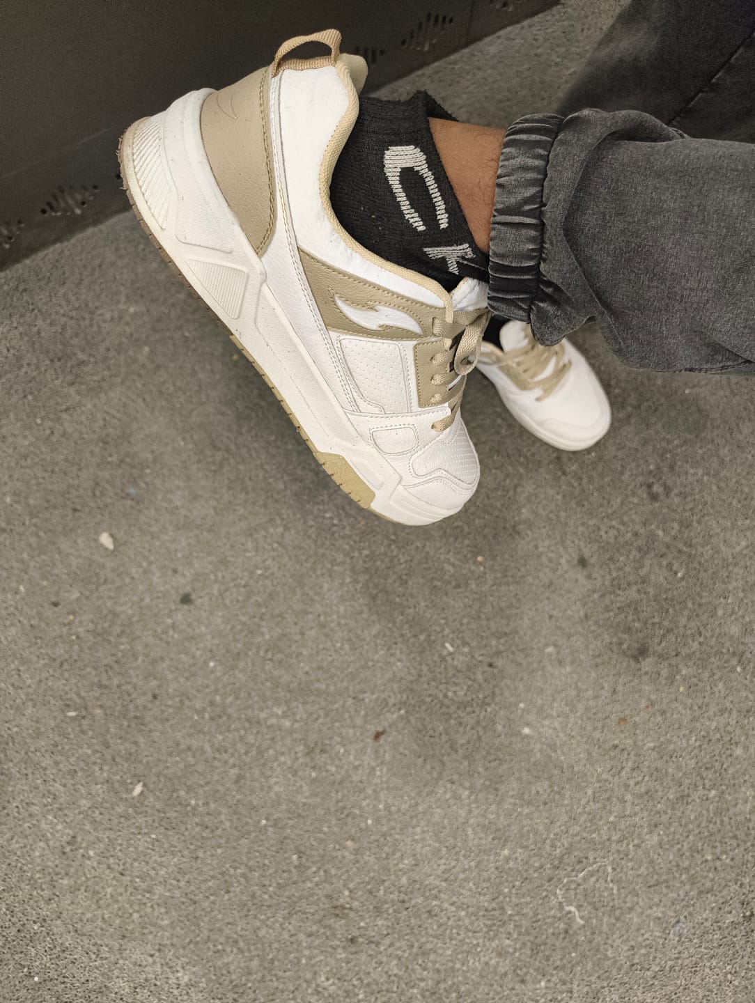 Customer photo review of SPADE Salty Beige