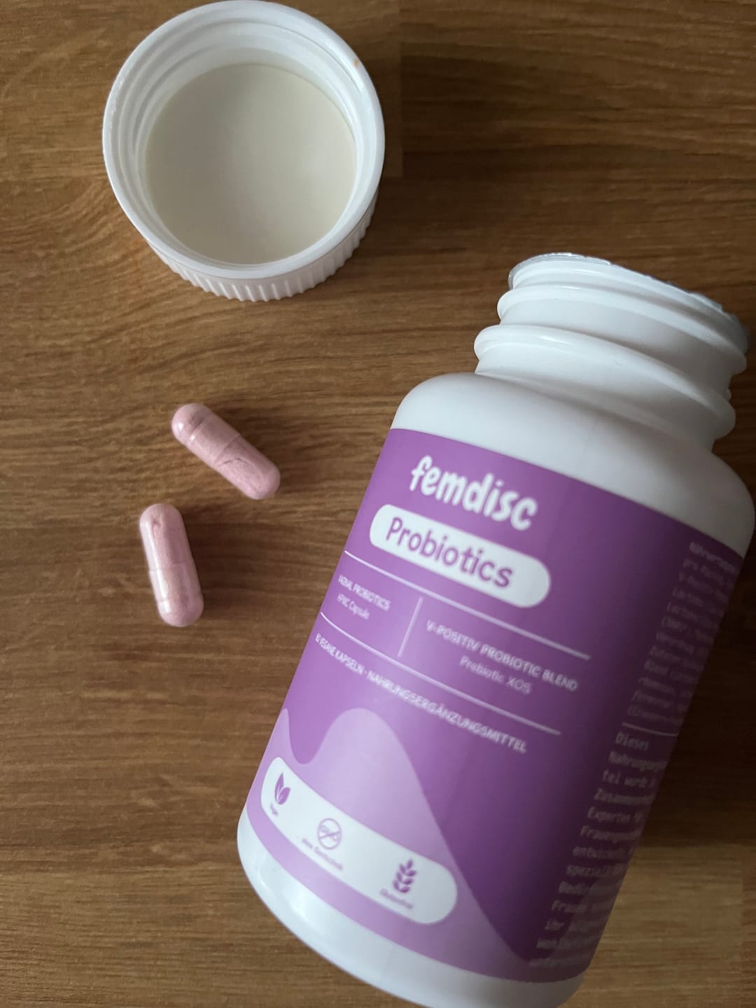 Customer photo review of femdisc vaginal Probiotics