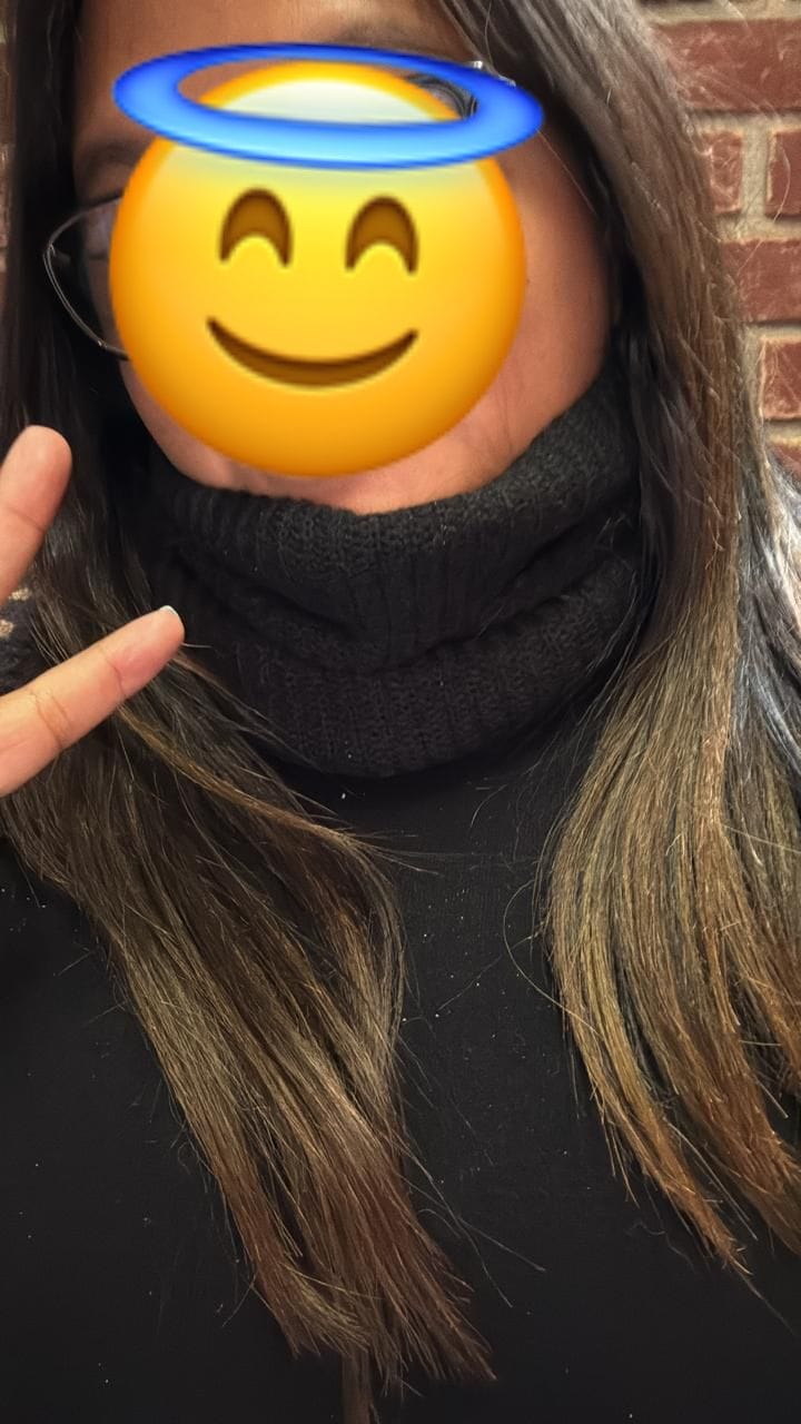 Customer photo review of Cuello Tejido Outing Black