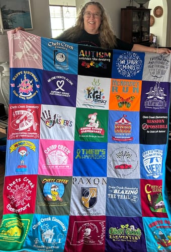 undefined review of Premium T Shirt Quilt image 1 out of 1