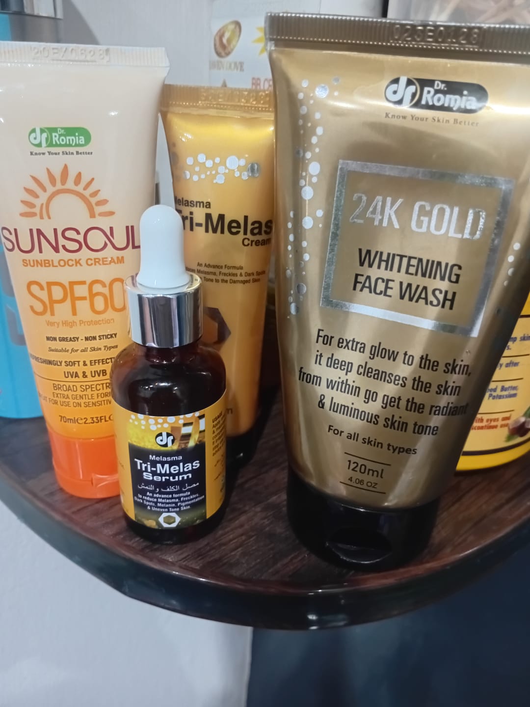 Customer photo review of SPECIAL PIGMENTATION BUNDLE (MELASMA, FRECKLES & DARK SPOTS)