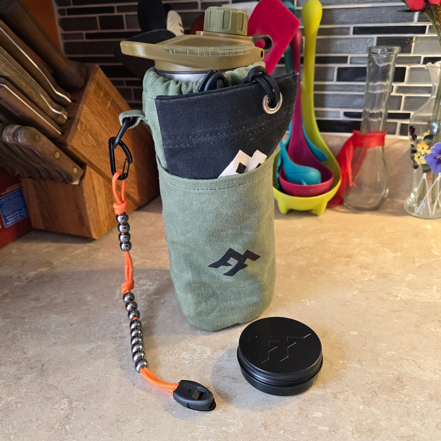 Customer photo review of Open Flame Alcohol Tins | 4x Graphite Felts