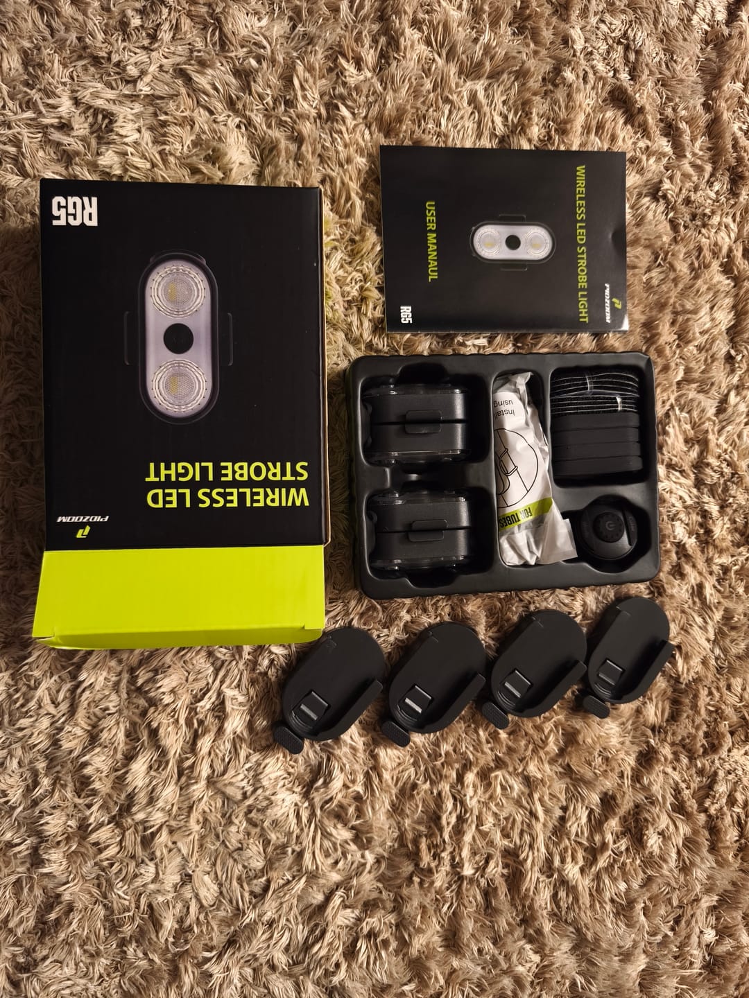 Customer photo review of Wireless LED Lights-RG5