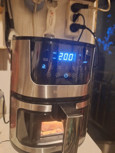 Customer photo review of Air Fryer Novio Grill & Fry