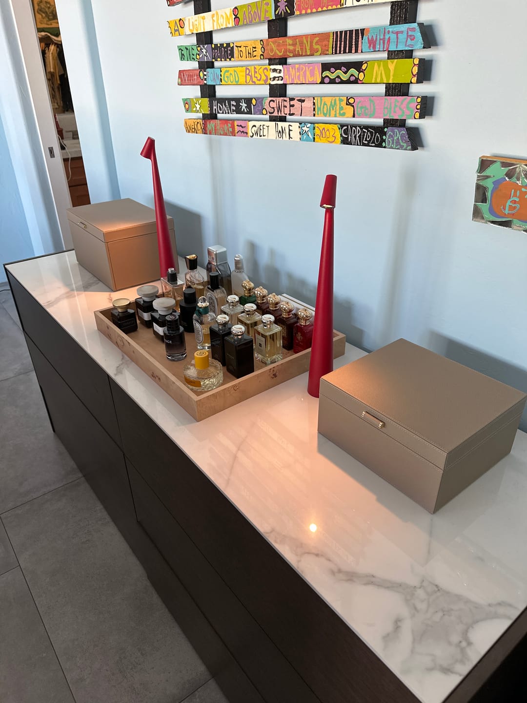Customer photo review of Kalem™ Sculpting Table Lamp