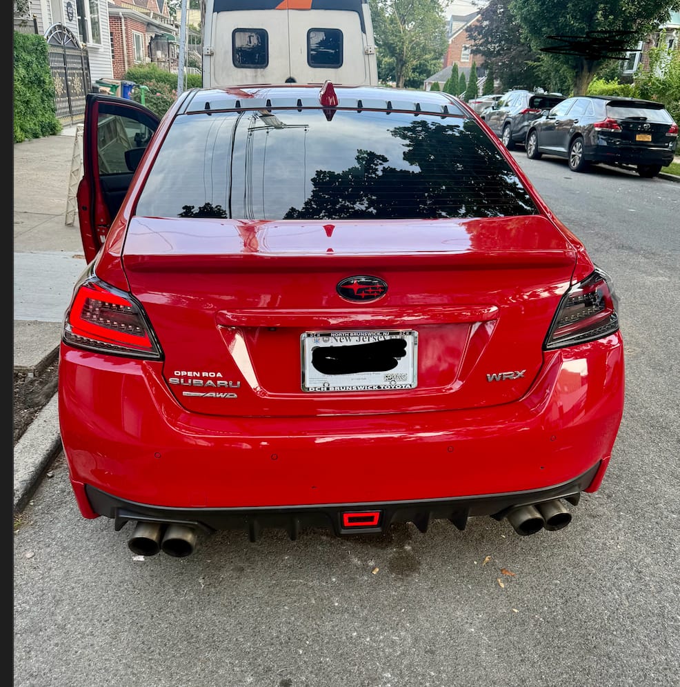 Customer photo review of 2011-24 Subaru WRX & STi F1 Rear Fog Lights