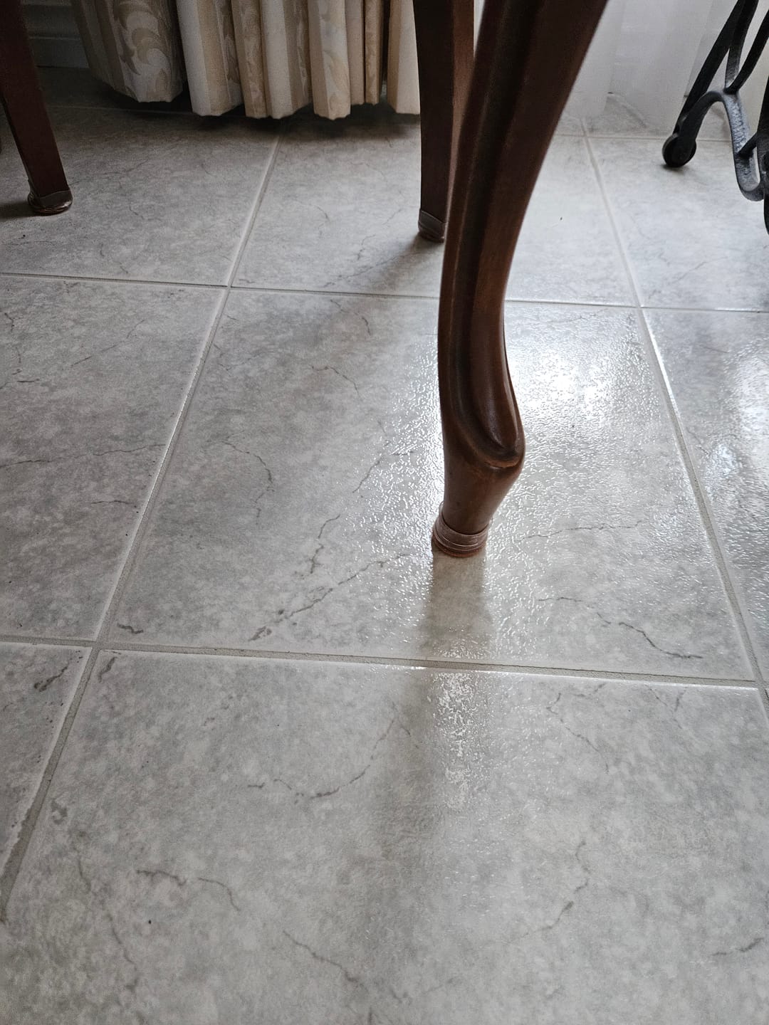 Customer photo review of Groovy Flex Silicone Felt Chair Leg Protectors | Stretchy Edition