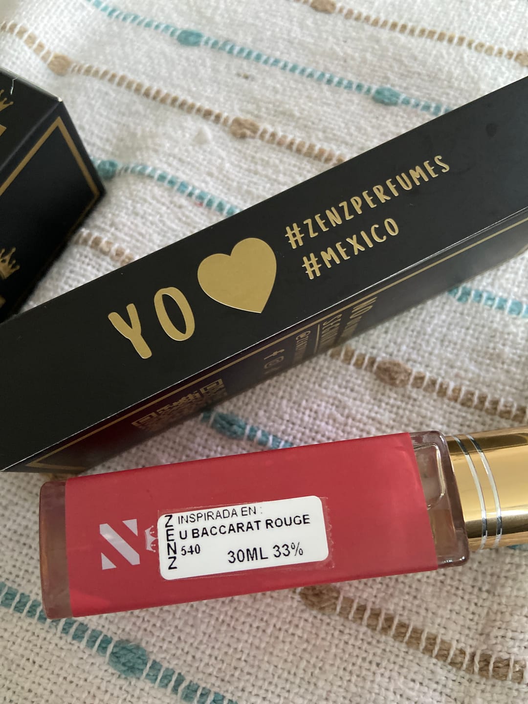 Customer photo review of Perfume Tendencia U BACCARAT ROUGE 540 zenz