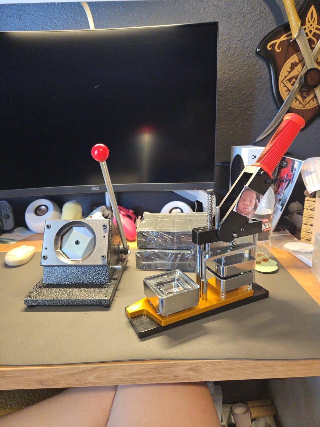 Customer photo review of Fmcraft Magnet Machine Kit - Classic Cardboard Series (with Cutter & Materials)