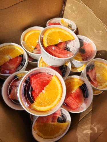 Customer photo review of Party Fruit Cups (Available in KL, Selangor, Penang, Sg Petani & Johor)