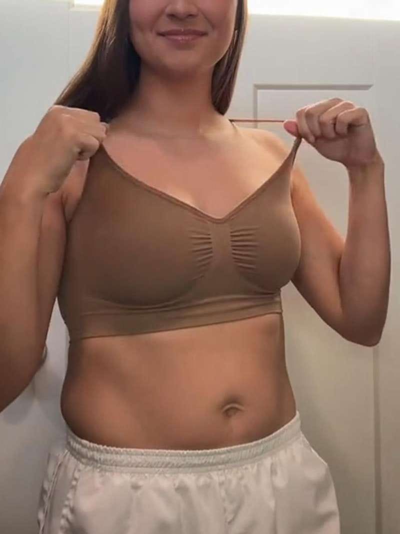 Customer photo review of Brassière ultra‑confort sans armatures