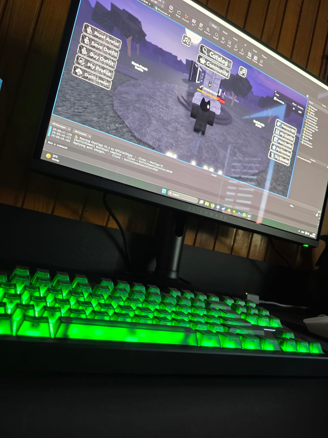 Customer photo review of IQUNIX EZ80 Magnetic Switch Hall Effect Gaming Keyboard