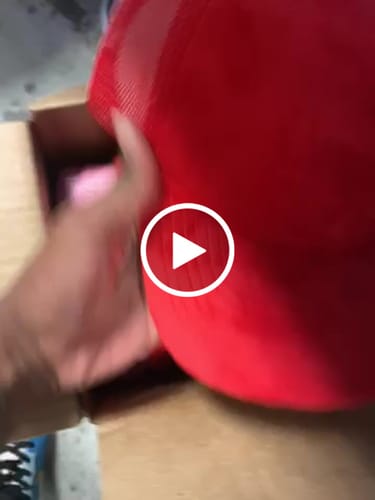 Customer video review of Suede Trucker Hat