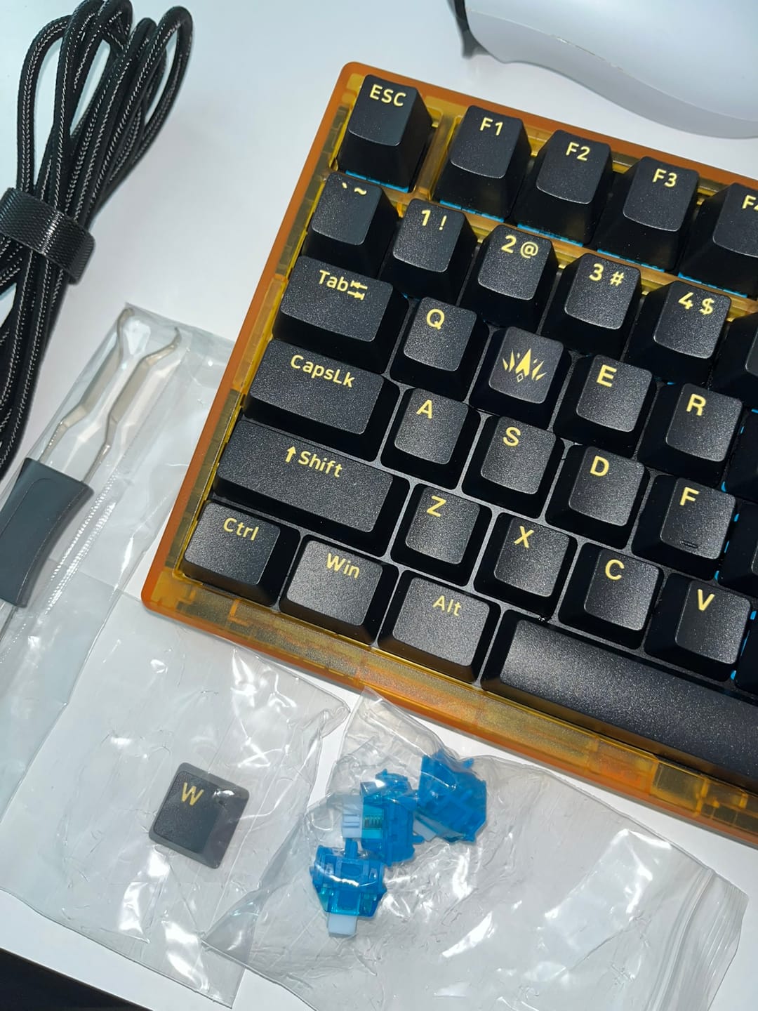 Customer photo review of Wraith W75 V2 [BBL Edition] Klavye (Manyetik Switch / HE)