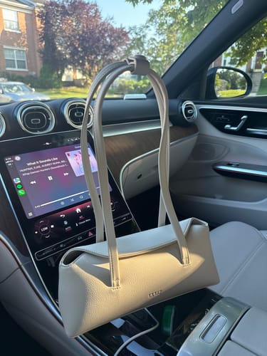 Customer photo review of Mini Chrystie Bag Oat