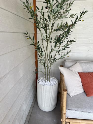 Customer photo review of Kunst Olijfboom 180cm