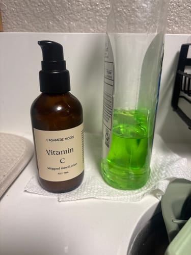 Customer photo review of Whipped Hand Lotion