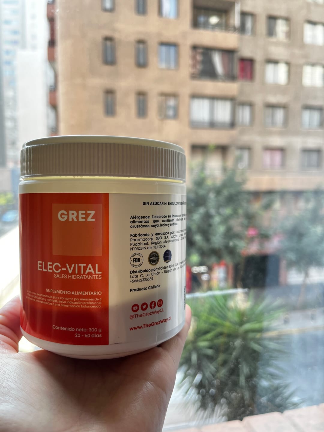Customer photo review of ELEC-VITAL - Minerales electrolitos / Polvo 300g