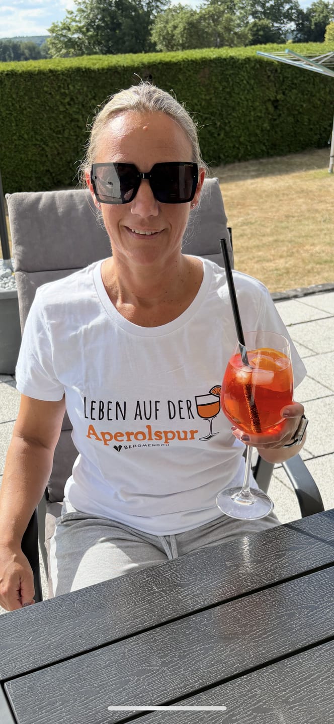 Customer photo review of Aperolspur - Damen Premium Organic Shirt