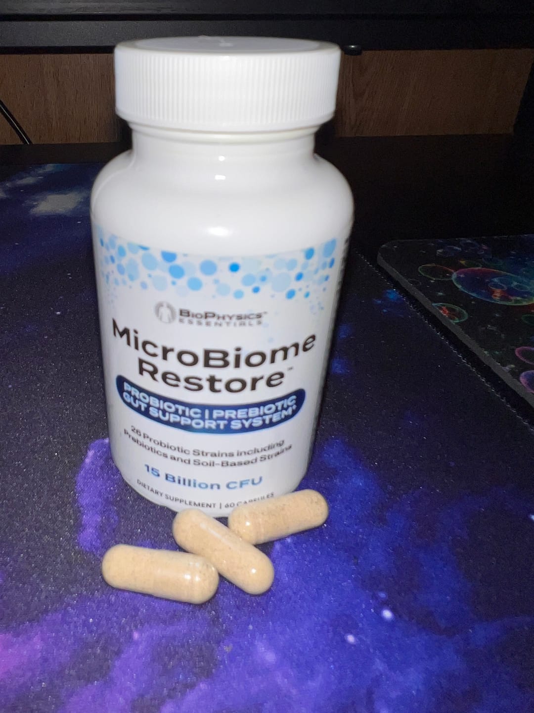 Customer photo review of MicroBiome Restore™ Prebiotic & Probiotic Formula