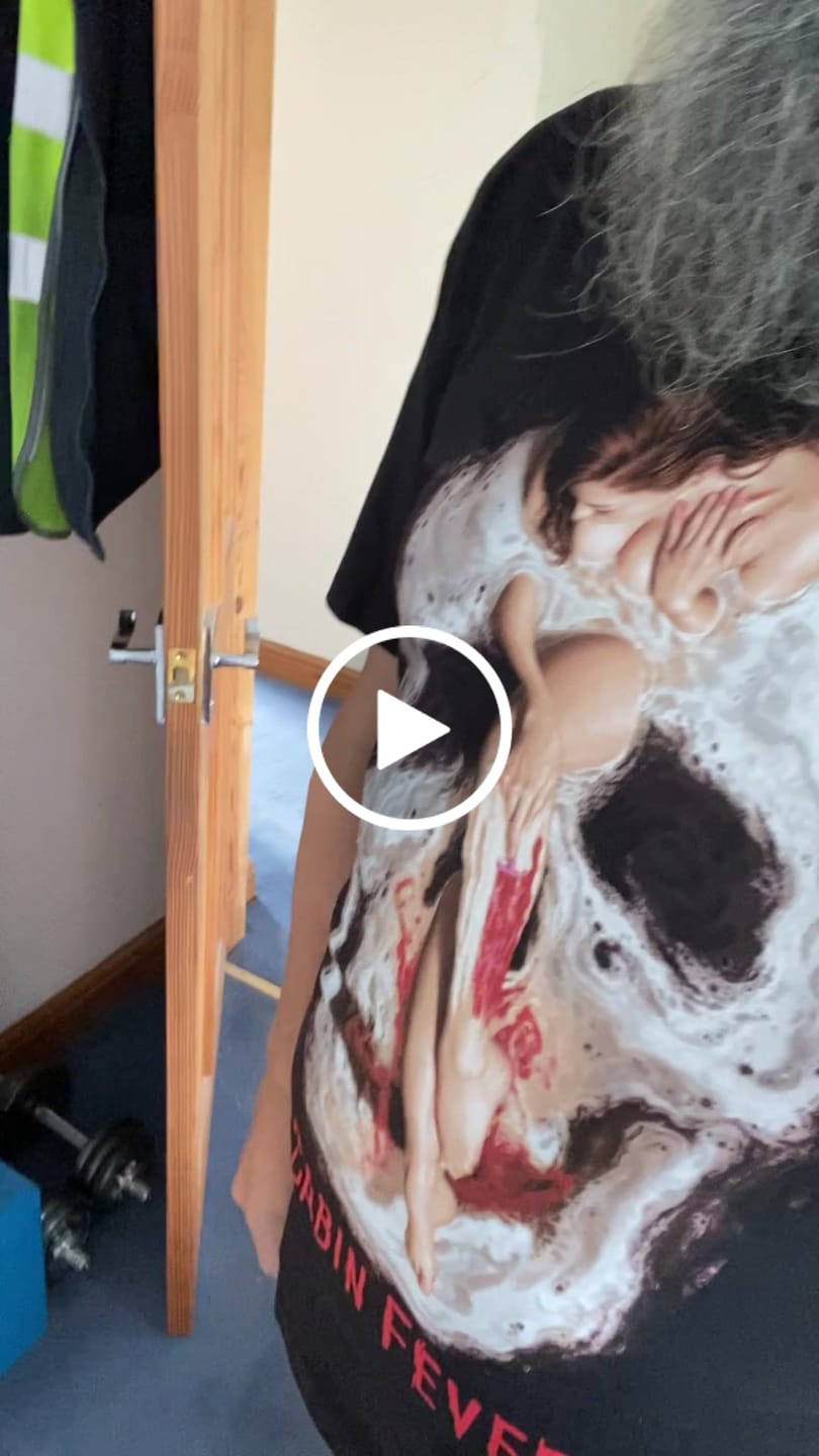 Customer video review of Cabin Fever Bloodbath T-Shirt