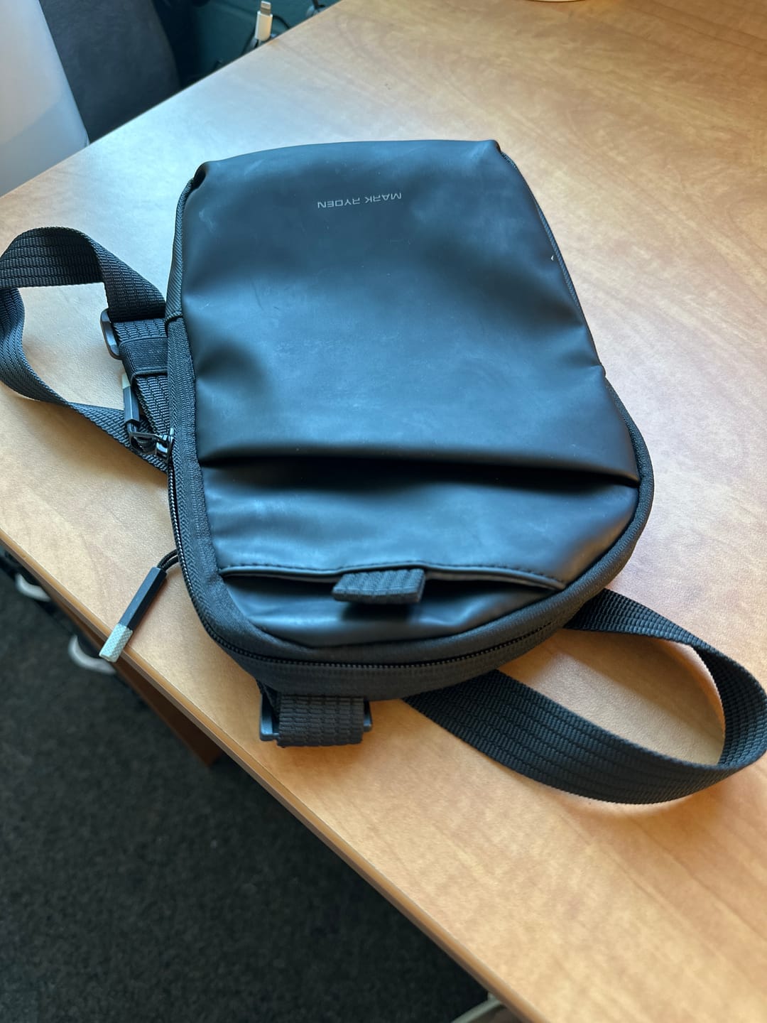 Customer photo review of ProCarry: The Ultimate Business Sling Bag for Modern Professionals