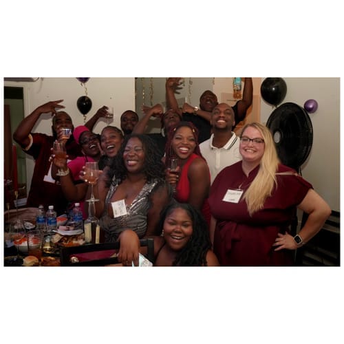 Customer photo review of Replay-able Wine Tasting Murder Mystery Dinner Party Game for Up to 20 Adults – Host Your Own Wine-Themed Game Night – Physical Kit