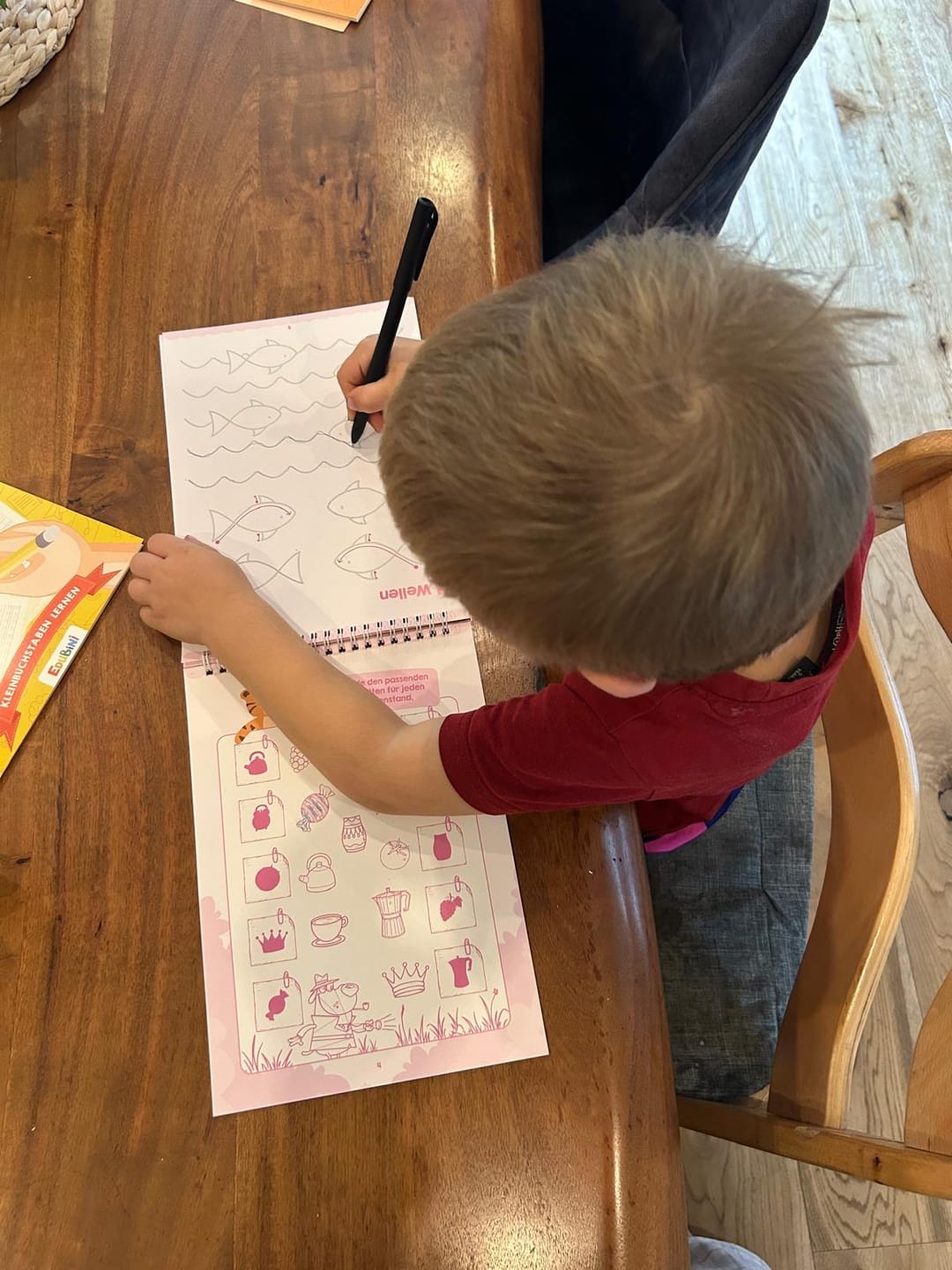 Customer photo review of Edubini Magische Übungshefte