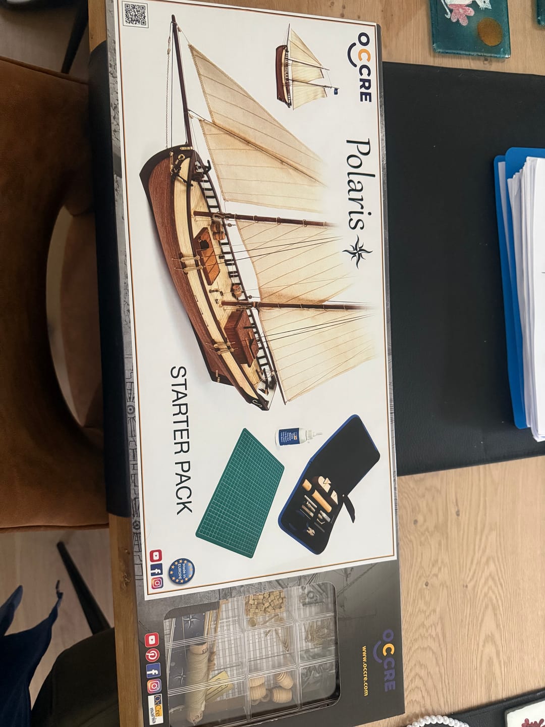 Customer photo review of Maqueta Barco Polaris Starter Pack