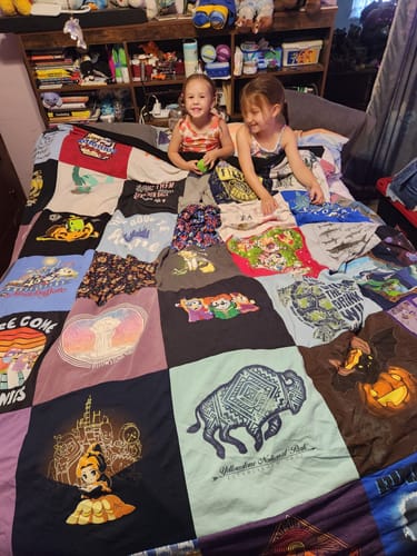 undefined review of Premium T Shirt Quilt image 1 out of 1