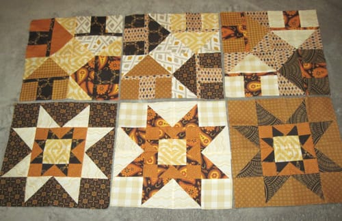 Customer photo review of Mrs Quilty Subscription Box 7