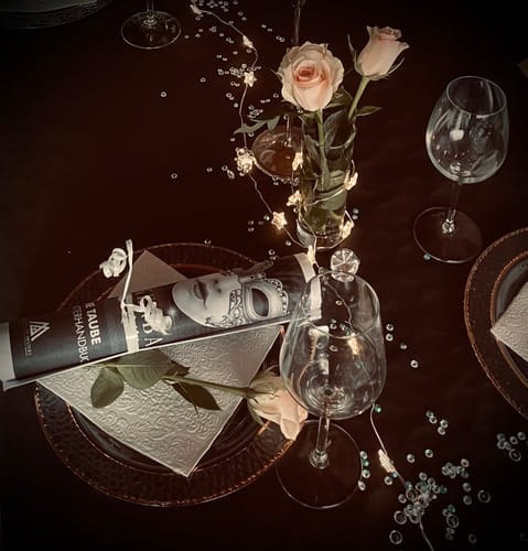 Customer photo review of Replay-able Masquerade Murder Mystery Dinner Party Game for Up to 20 Adults - Host Your Own Dinner Party Game Night - Masquerade Venetian Carnival Theme - Mardi Gras Fancy Dress Dinner Party V2