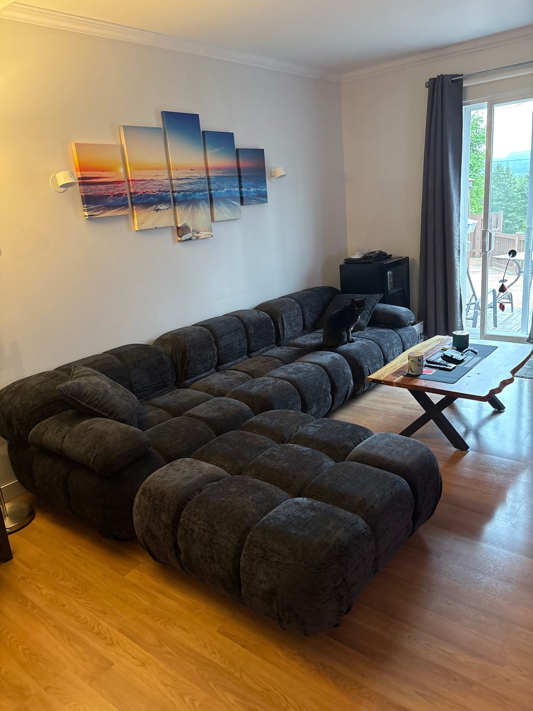 Customer photo review of Marshbello Sectional
