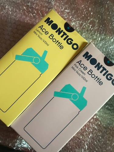 Customer photo review of Creamsicle Ace Bottle Mini